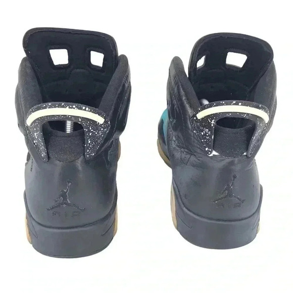 NIKE AIR JORDAN 6 VI RETRO OREO CUSTOM SNEAKERS 384664-101 MENS SIZE 11 $890 - Picture 4 of 16